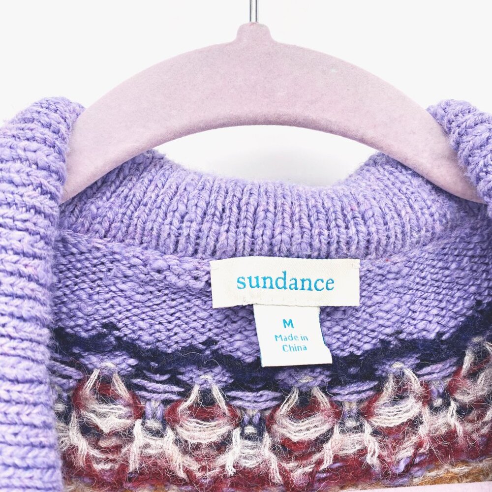 Sundance Calder Fair Isle Collar Sweater - Picture 4 of 11